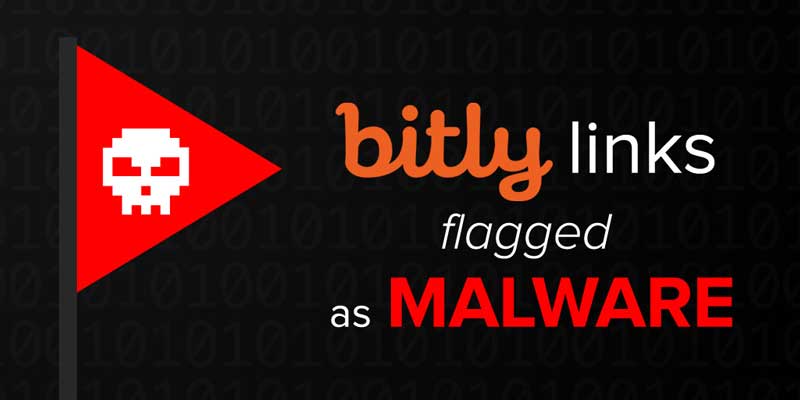 Bitly links flagged as Malware.