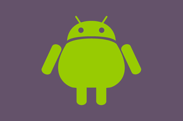 A chubby version of the Android logo.