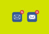 Two email icons.
