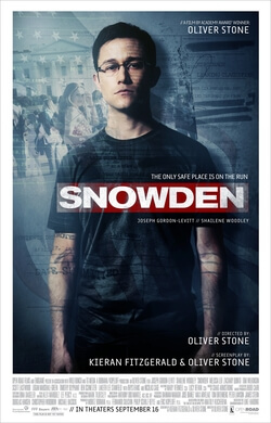 snowden film poster