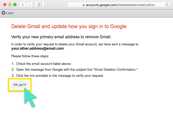 Login gmail history delete How To