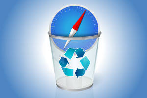 how to delete safari