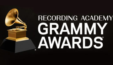 logo of the grammy awards.