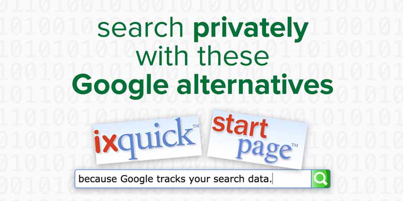 startpage-ixquick A list of Google alternatives.
