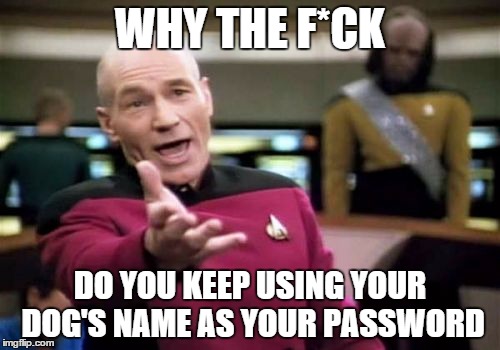 use different passwords for different sites