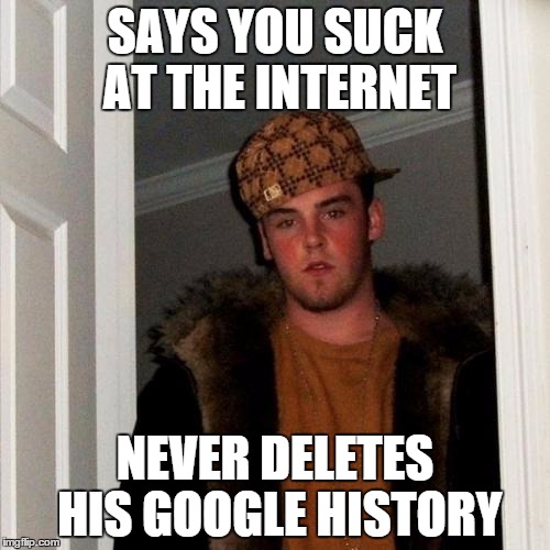 delete your Google history