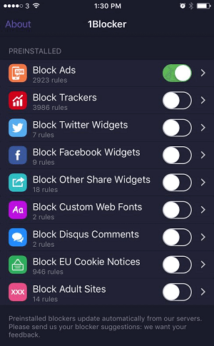 1blocker in action