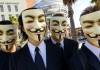 Anonymous taking to the streets to protest
