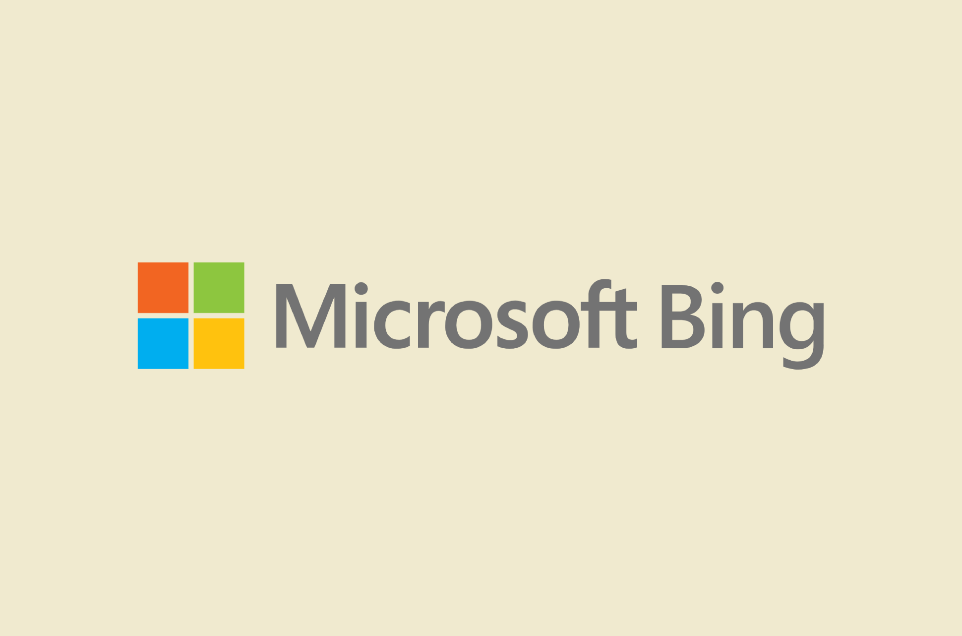 Bing logo.