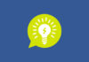 A light bulb in a speech bubble, which somehow means internet privacy?