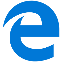 Logo-ul Microsoft Edge.