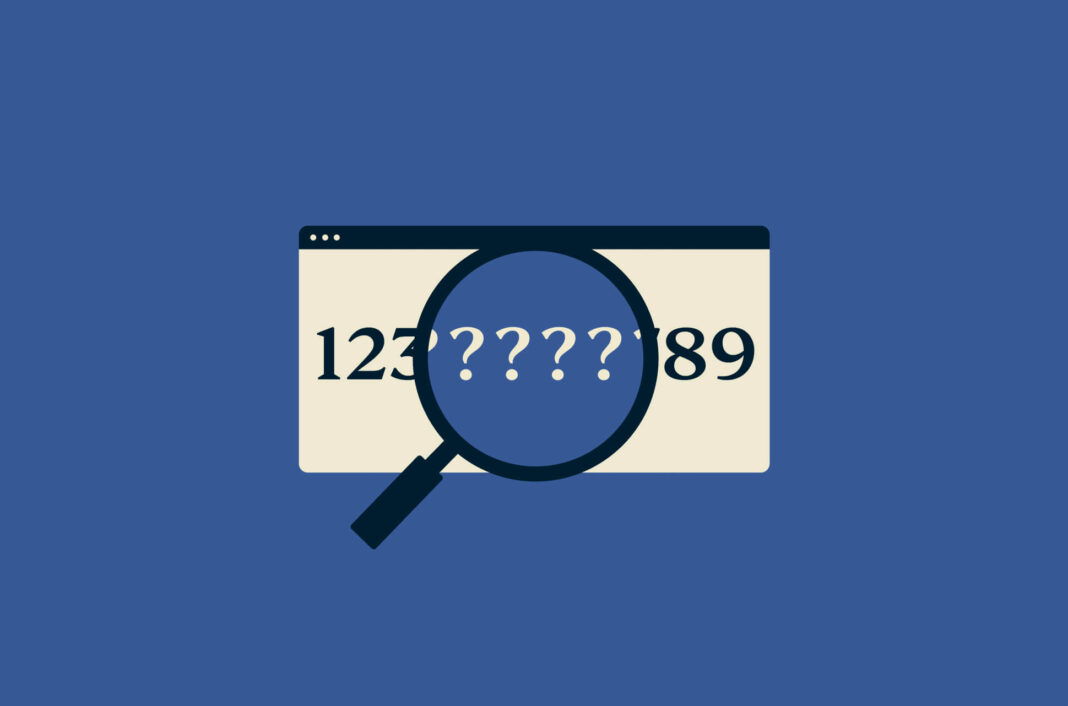 magnifying glass question mark encryption