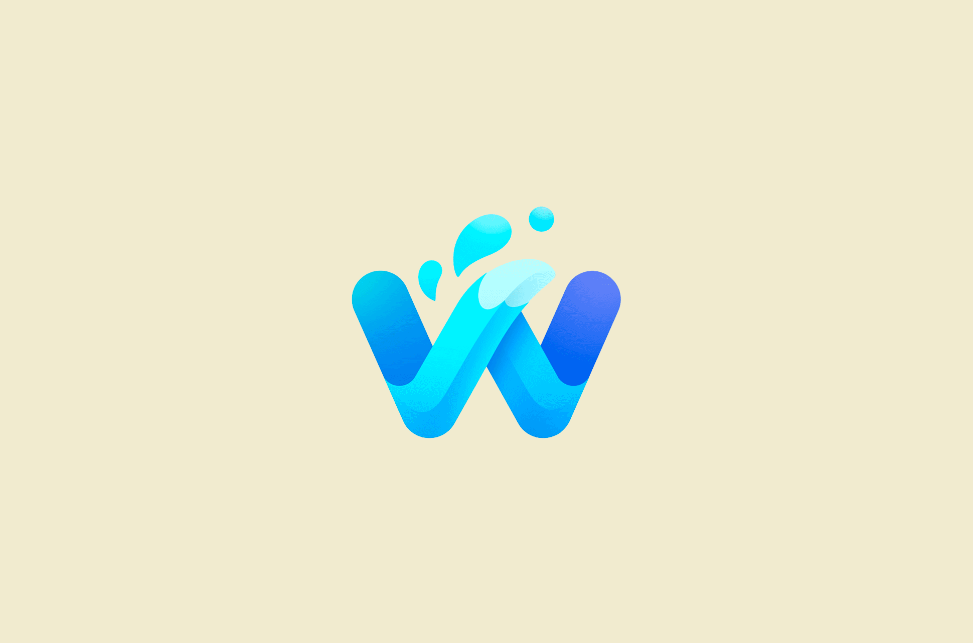 Waterfox browser logo.