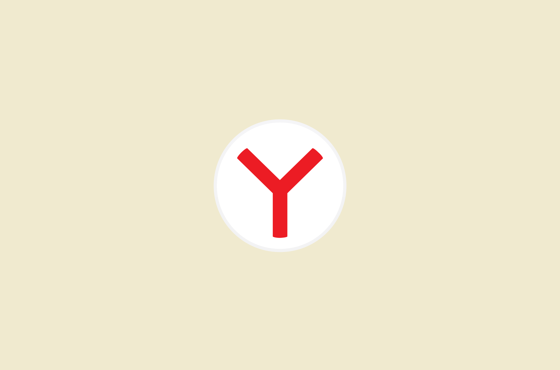 logotipo do navegador Yandex .