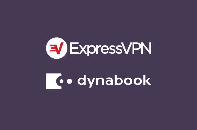 dynabook-expressvpn-partnership ExpressVPN and Dynabook logos symbolizing new partnership