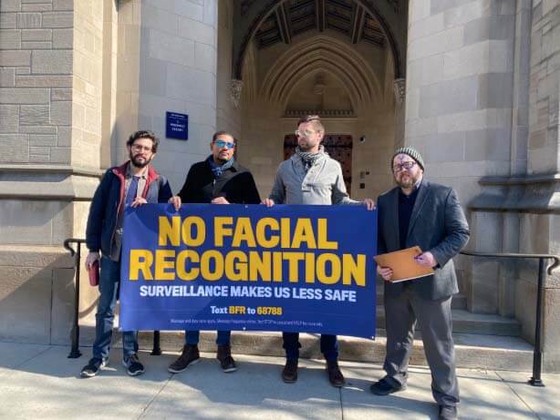 Students and Activists Lead the Fight Against Facial Recognition Facial-recognition-protests