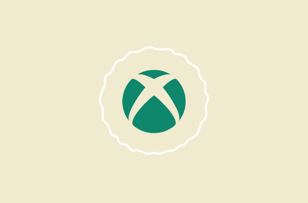 Xbox logo mark with warning signs.