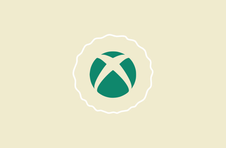 Xbox logo mark with warning signs.