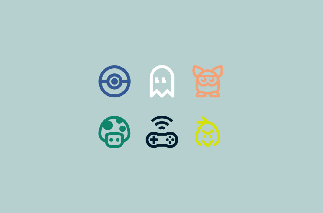kids video games cute icons