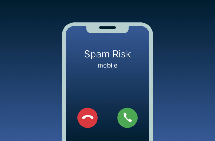 What are Spam Risk phone calls and how do I block them?