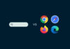 Browsers vs search engines.