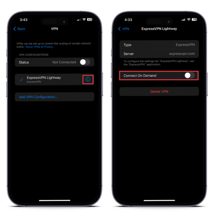 How to Turn Off VPN on Your iPhone (2 Ways) ExpressVPN Blog