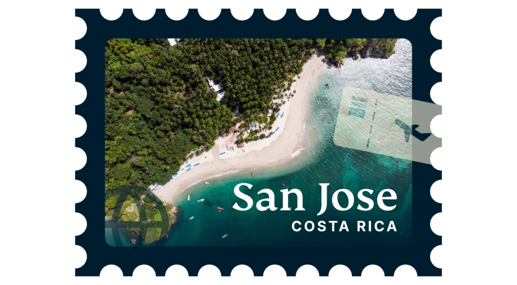 San Jose, dargestellt auf einer Briefmarke