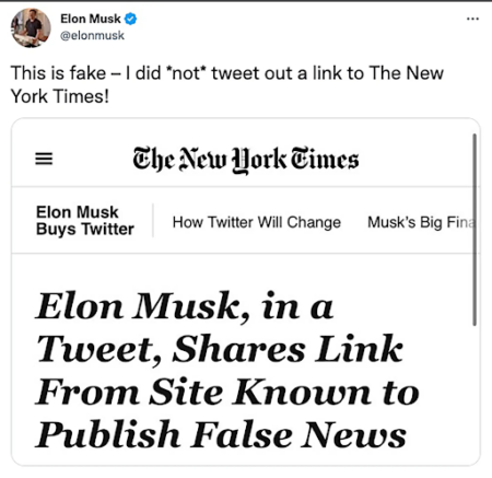 Elon Musk New York Times