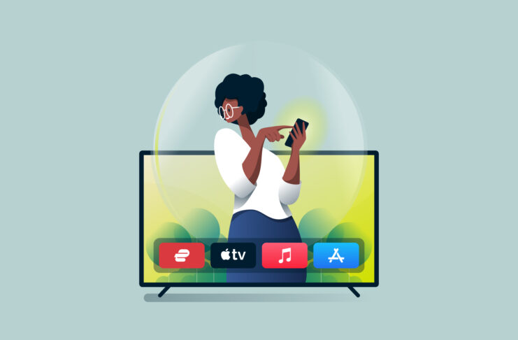 ExpressVPN's Apple TV app lets you easily use a VPN while you stream.