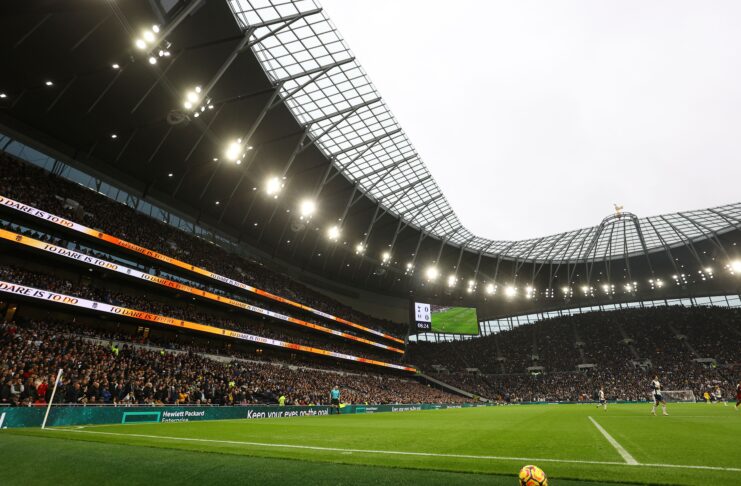 Tottenham Hotspur Stadium in London