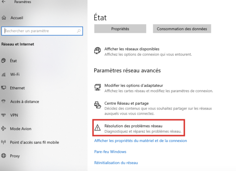 Serveur DNS indisponible que faire ? ExpressVPN