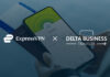 ExpressVPN x Delta Business Traveler Program header image