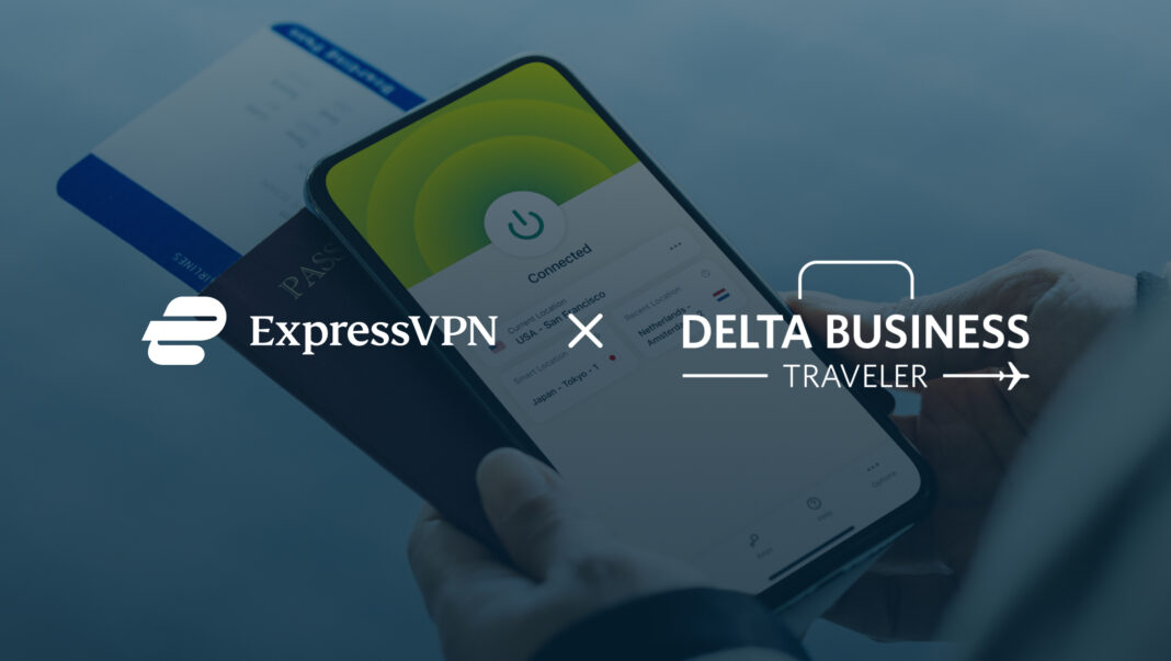 ExpressVPN x Delta Business Traveler Program header image