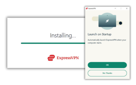 ExpressVPN app installation windows